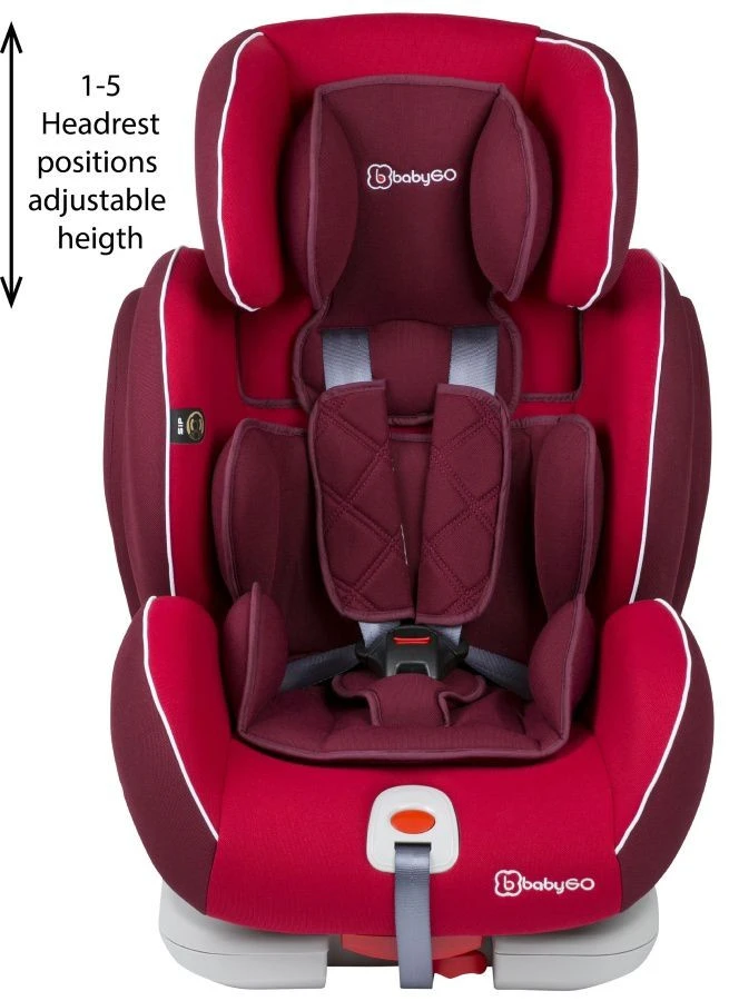 Babygo Sira Bordeaux Isofix Autostoel 9-36 Kg 3751 12 Babygo Sira Bordeaux Isofix Autostoel 9-36 Kg 3751 - Afbeelding 12