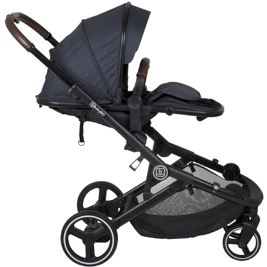 Babygo Twinner Blue Tandem Duowagen 7502 7 Babygo Twinner Blue Tandem Duowagen 7502 - Afbeelding 7