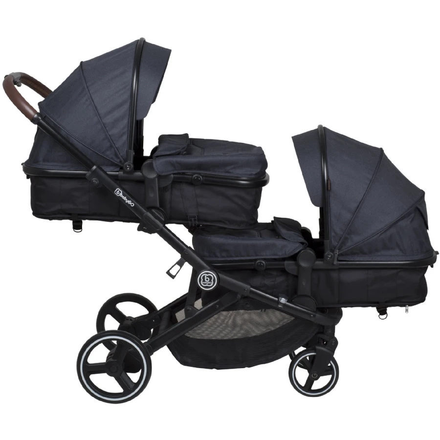 Babygo Twinner Blue Tandem Duowagen 7502 13 Babygo Twinner Blue Tandem Duowagen 7502 - Afbeelding 13