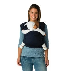 Babylonia Tricot-Slen Bamboo Khaki Green Draagdoek BDDTSB_1_707 -KinderReisWereldNederland bddts position 02 lr 1