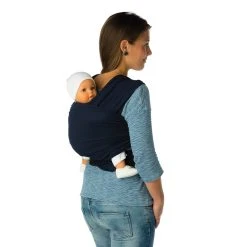 Babylonia Tricot-Slen Bamboo Khaki Green Draagdoek BDDTSB_1_707 -KinderReisWereldNederland bddts position 03 lr 1