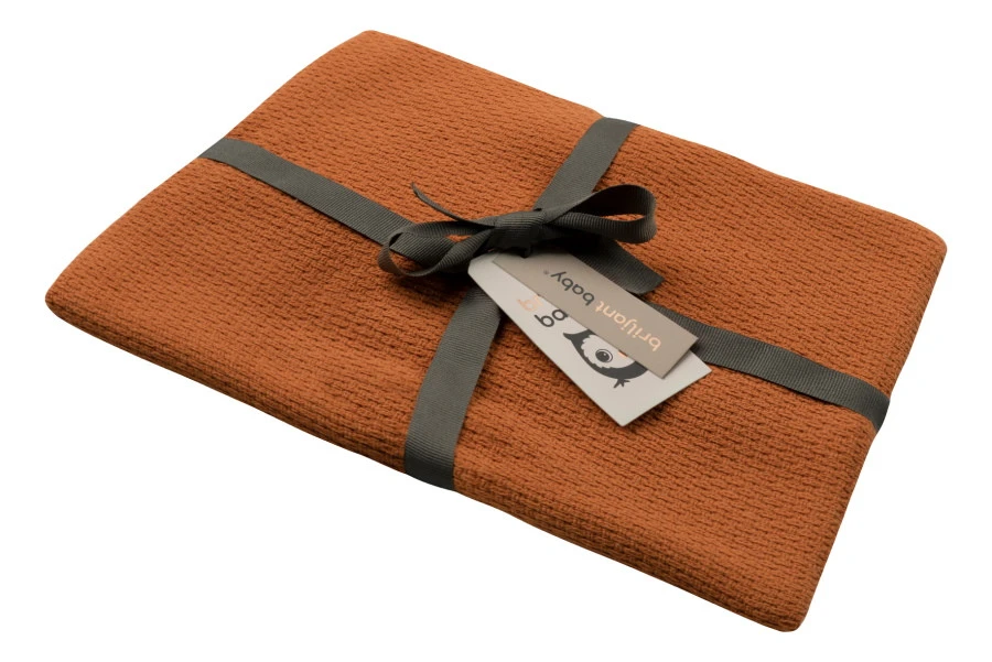 Briljant Pique Terra 100 X 150 Cm Zomer Ledikantdeken 131R 2 Briljant Pique Terra 100 X 150 Cm Zomer Ledikantdeken 131R - Afbeelding 2