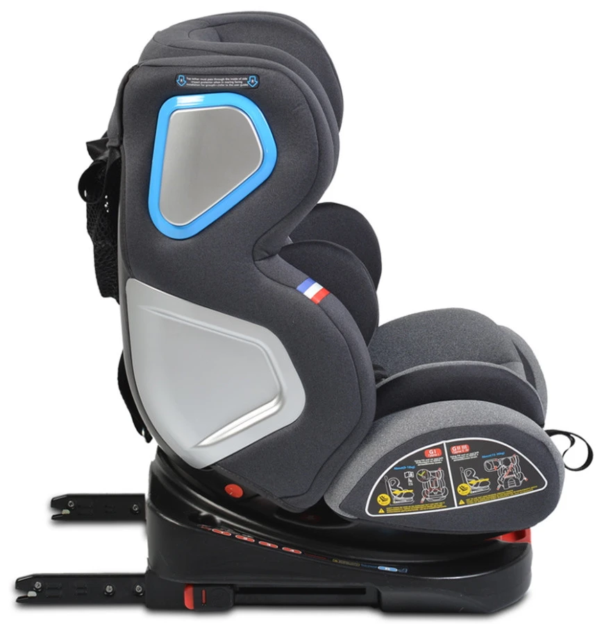 Cangaroo Colonel Black SPS Isofix 0-36 Kg Autostoel 0229 2 Cangaroo Colonel Black SPS Isofix 0-36 Kg Autostoel 0229 - Afbeelding 2