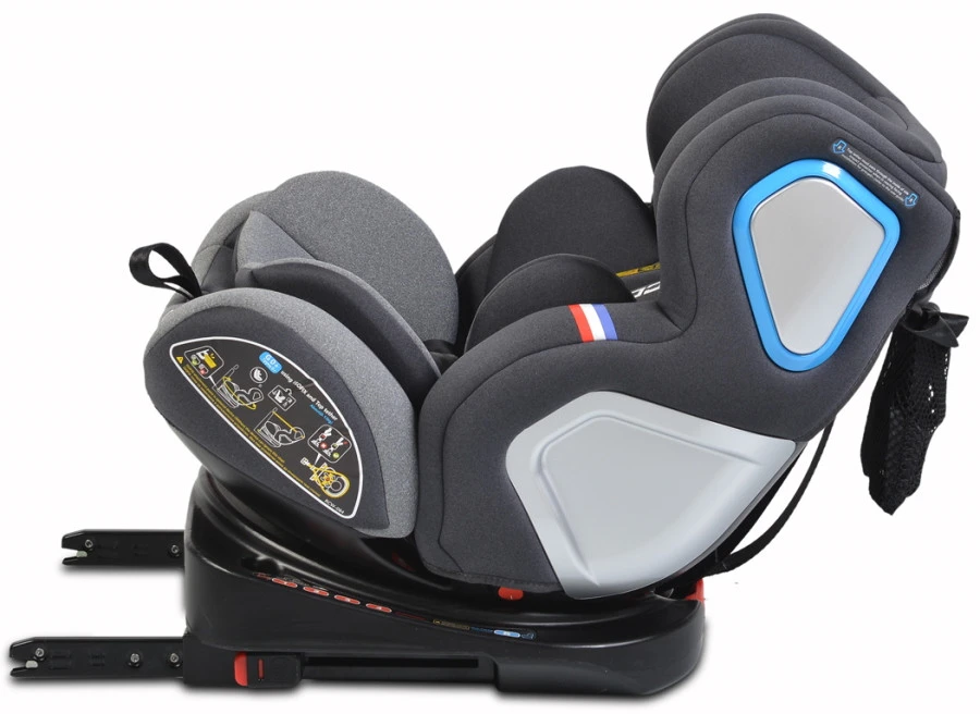 Cangaroo Colonel Dark Grey SPS Isofix 0-36 Kg Autostoel 0212 4 Cangaroo Colonel Dark Grey SPS Isofix 0-36 Kg Autostoel 0212 - Afbeelding 4