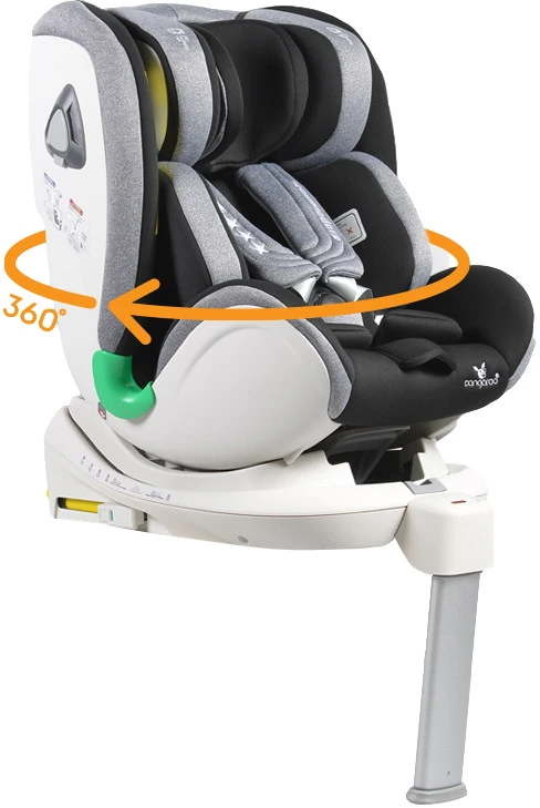 Cangaroo Commodore Dark Grey I-Size Autostoel 0-18 Kg 0281 1 Cangaroo Commodore Dark Grey I-Size Autostoel 0-18 Kg 0281