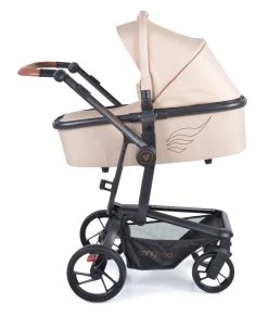 Cangaroo Ellada Beige 3-in-1 Combi Kinderwagen Incl. Autostoel -KinderReisWereldNederland cangaroo ellada beige 3 in 1 kinderwagen incl. autostoel 4 1