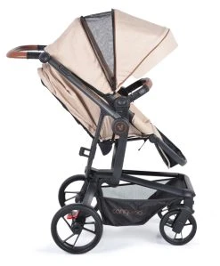 Cangaroo Ellada Beige 3-in-1 Combi Kinderwagen Incl. Autostoel -KinderReisWereldNederland cangaroo ellada beige 3 in 1 kinderwagen incl. autostoel 9