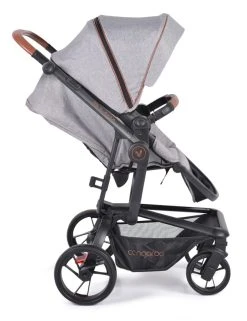Cangaroo Ellada Grey 3-in-1 Combi Kinderwagen Incl. Autostoel -KinderReisWereldNederland cangaroo ellada grey 3 in 1 kinderwagen incl. autostoel 10