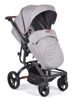 Cangaroo Ellada Grey 3-in-1 Combi Kinderwagen Incl. Autostoel -KinderReisWereldNederland cangaroo ellada grey 3 in 1 kinderwagen incl. autostoel 5
