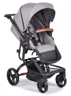 Cangaroo Ellada Grey 3-in-1 Combi Kinderwagen Incl. Autostoel -KinderReisWereldNederland cangaroo ellada grey 3 in 1 kinderwagen incl. autostoel 6