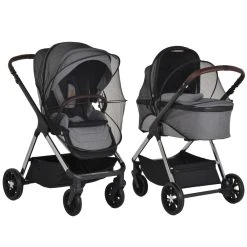 Cangaroo Empire Light Grey 3-in-1 Kinderwagen Incl. Autostoel -KinderReisWereldNederland cangaroo empire light grey 3 in 1 kinderwagen incl. autostoel 10