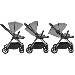 Cangaroo Empire Light Grey 3-in-1 Kinderwagen Incl. Autostoel -KinderReisWereldNederland cangaroo empire light grey 3 in 1 kinderwagen incl. autostoel 12