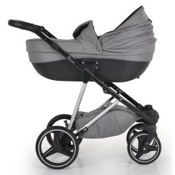 Cangaroo Florence Grey 3-in-1 Kinderwagen Incl. Autostoel 109996 -KinderReisWereldNederland cangaroo florence grey 3 in 1 kinderwagen incl. autostoel 109996 3