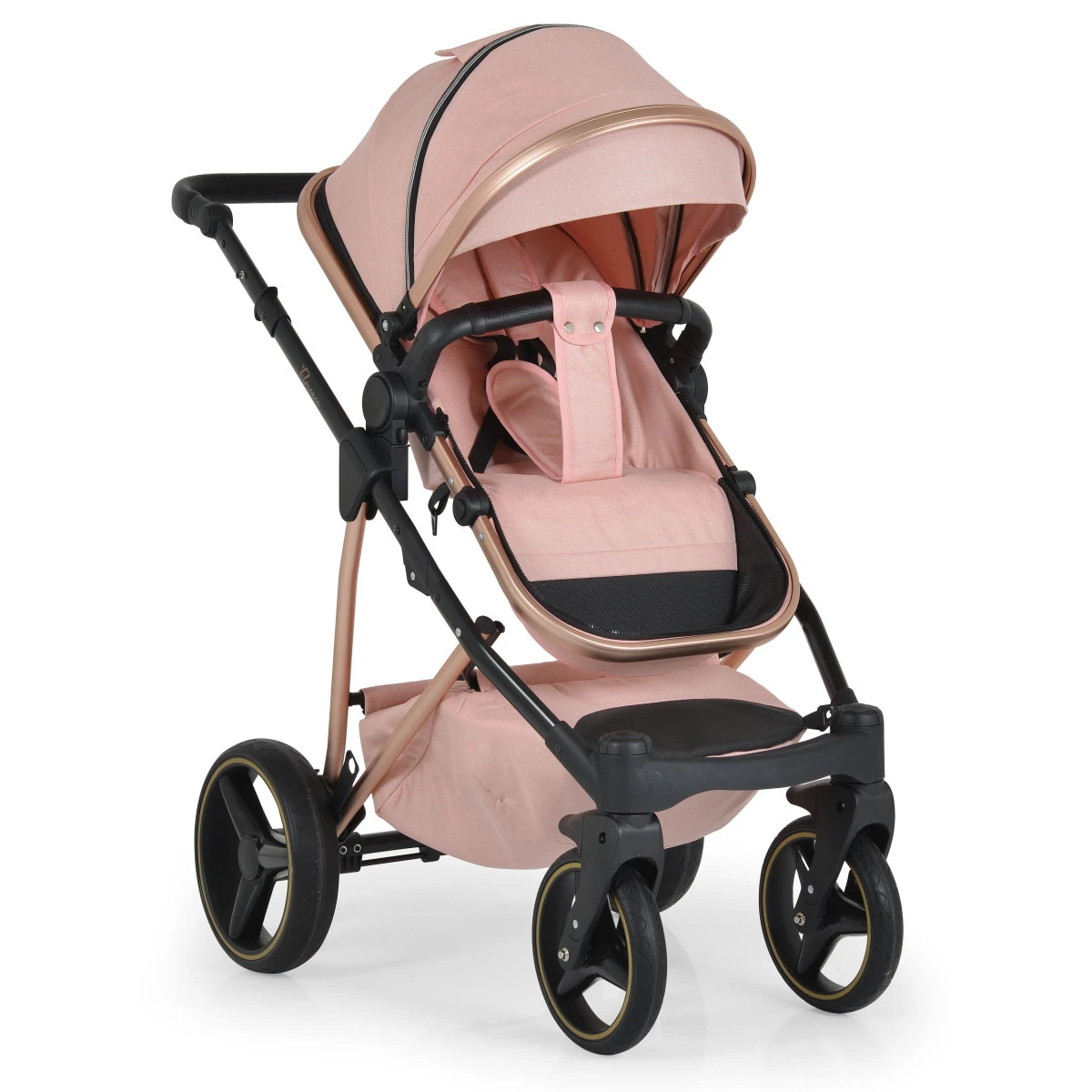 Cangaroo Florence Pink 3-in-1 Kinderwagen Incl. Autostoel 109995 7 Cangaroo Florence Pink 3-in-1 Kinderwagen Incl. Autostoel 109995 - Afbeelding 7