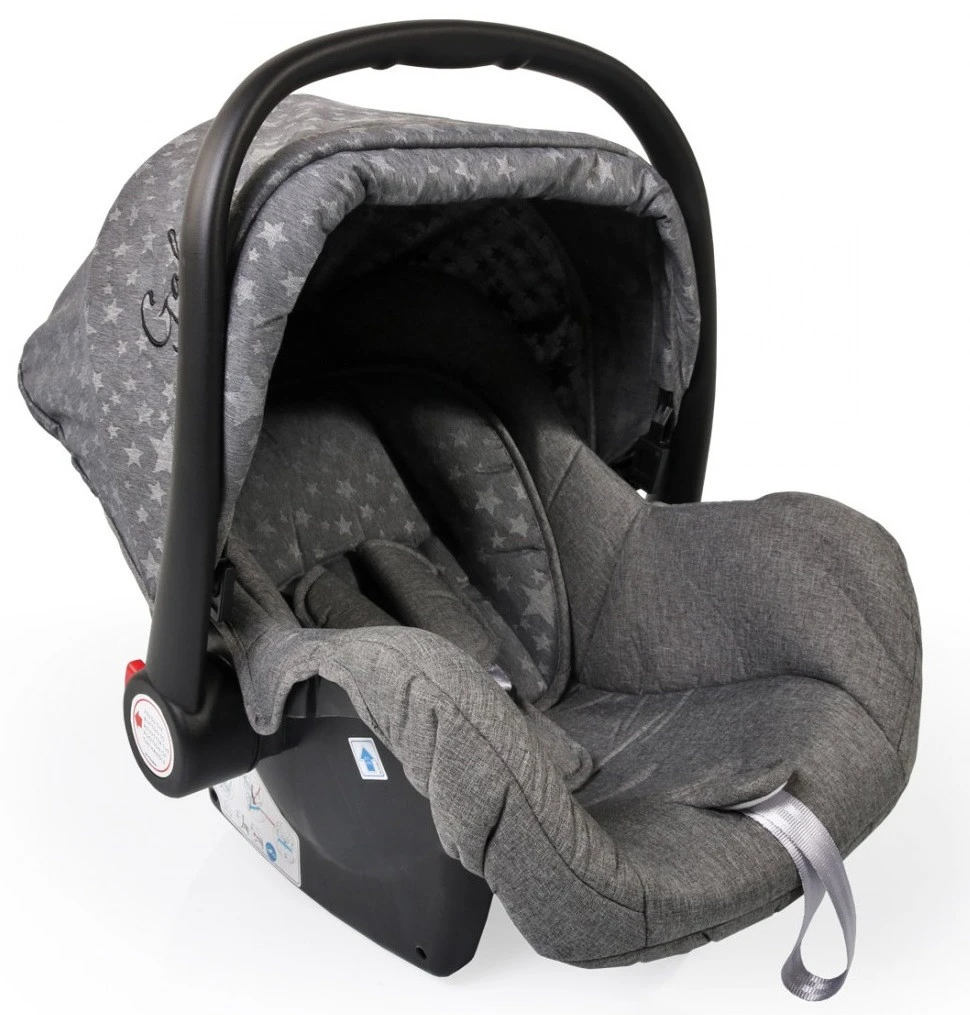 Cangaroo Gala Premium Stars 3-in-1 Combi Kinderwagen Incl. Autostoel 5 Cangaroo Gala Premium Stars 3-in-1 Combi Kinderwagen Incl. Autostoel - Afbeelding 5