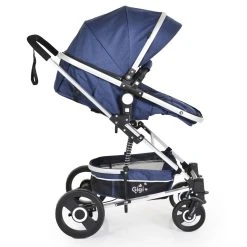 Cangaroo Gigi Denim 3-in-1 Combi Kinderwagen Incl. Autostoel -KinderReisWereldNederland cangaroo gigi denim 3 in 1 combi kinderwagen 11