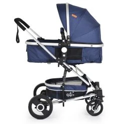 Cangaroo Gigi Denim 3-in-1 Combi Kinderwagen Incl. Autostoel -KinderReisWereldNederland cangaroo gigi denim 3 in 1 combi kinderwagen 3