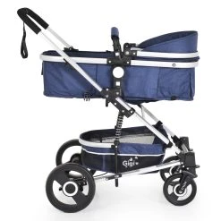 Cangaroo Gigi Denim 3-in-1 Combi Kinderwagen Incl. Autostoel -KinderReisWereldNederland cangaroo gigi denim 3 in 1 combi kinderwagen 4