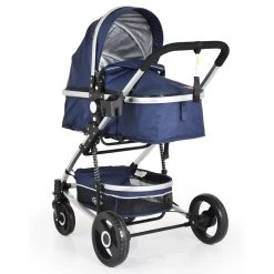 Cangaroo Gigi Denim 3-in-1 Combi Kinderwagen Incl. Autostoel -KinderReisWereldNederland cangaroo gigi denim 3 in 1 combi kinderwagen 5