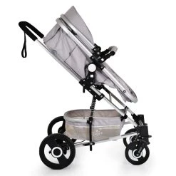 Cangaroo Gigi Light Grey 3-in-1 Combi Kinderwagen Incl. Autostoel -KinderReisWereldNederland cangaroo gigi light grey 3 in 1 combi kinderwagen 10