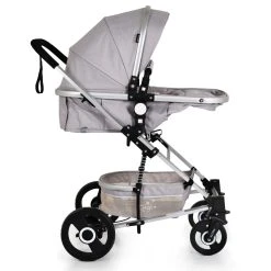 Cangaroo Gigi Light Grey 3-in-1 Combi Kinderwagen Incl. Autostoel -KinderReisWereldNederland cangaroo gigi light grey 3 in 1 combi kinderwagen 12