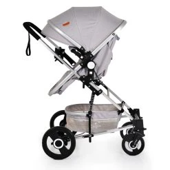 Cangaroo Gigi Light Grey 3-in-1 Combi Kinderwagen Incl. Autostoel -KinderReisWereldNederland cangaroo gigi light grey 3 in 1 combi kinderwagen 7