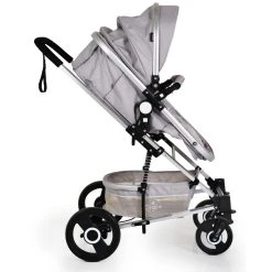 Cangaroo Gigi Light Grey 3-in-1 Combi Kinderwagen Incl. Autostoel -KinderReisWereldNederland cangaroo gigi light grey 3 in 1 combi kinderwagen 9