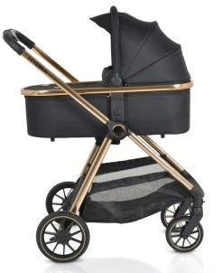 Cangaroo Hydra Black 2-in-1 Kinderwagen Incl. Adapter -KinderReisWereldNederland cangaroo hydra black 2 in 1 kinderwagen incl. adapter 4