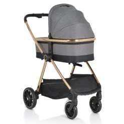 Cangaroo Hydra Grey 2-in-1 Kinderwagen Incl. Adapter -KinderReisWereldNederland cangaroo hydra grey 2 in 1 kinderwagen incl. adapter 3