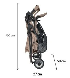 Cangaroo London Beige Wandelwagen 5598 -KinderReisWereldNederland cangaroo london beige wandelwagen 5598 13