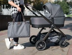 Cangaroo Macan Black 3-in-1 Combi Kinderwagen Incl. Autostoel 2826 -KinderReisWereldNederland cangaroo macan 3 in 1 combi kinderwagen incl. autostoel 2819 3
