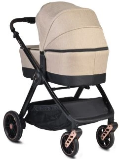 Cangaroo Macan Black 3-in-1 Combi Kinderwagen Incl. Autostoel 2826 -KinderReisWereldNederland cangaroo macan beige 3 in 1 combi kinderwagen incl. autostoel 2796 13