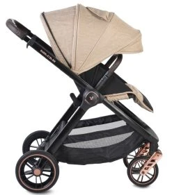 Cangaroo Macan Black 3-in-1 Combi Kinderwagen Incl. Autostoel 2826 -KinderReisWereldNederland cangaroo macan beige 3 in 1 combi kinderwagen incl. autostoel 2796 7