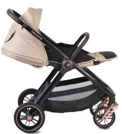 Cangaroo Macan Black 3-in-1 Combi Kinderwagen Incl. Autostoel 2826 -KinderReisWereldNederland cangaroo macan beige 3 in 1 combi kinderwagen incl. autostoel 2796 8