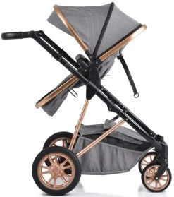 Cangaroo Midas Grey 3-in-1 Combi Kinderwagen Incl. Autostoel -KinderReisWereldNederland cangaroo midas grey 3 in 1 combi kinderwagen incl. autostoel 8