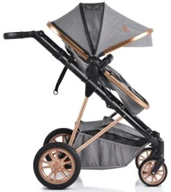 Cangaroo Midas Grey 3-in-1 Combi Kinderwagen Incl. Autostoel -KinderReisWereldNederland cangaroo midas grey 3 in 1 combi kinderwagen incl. autostoel 9