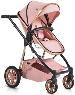 Cangaroo Midas Pink 3-in-1 Combi Kinderwagen Incl. Autostoel 18 Cangaroo Midas Pink 3-in-1 Combi Kinderwagen Incl. Autostoel -KinderReisWereldNederland cangaroo midas pink 3 in 1 combi kinderwagen incl. autostoel 4