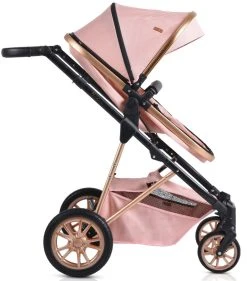 Cangaroo Midas Pink 3-in-1 Combi Kinderwagen Incl. Autostoel 20 Cangaroo Midas Pink 3-in-1 Combi Kinderwagen Incl. Autostoel -KinderReisWereldNederland cangaroo midas pink 3 in 1 combi kinderwagen incl. autostoel 5