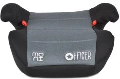 Cangaroo Officer Dark Grey Isofix Booster 22-36 Kg 0458 -KinderReisWereldNederland cangaroo officer dark grey isofix booster 22 36 kg 0458 3