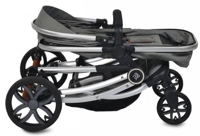 Cangaroo Polly Grey 3-in-1 Combi Kinderwagen Incl. Autostoel 11 Cangaroo Polly Grey 3-in-1 Combi Kinderwagen Incl. Autostoel - Afbeelding 11