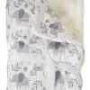 Cangaroo Shaggy Grey 75 X 105 Cm Wiegdeken 108062