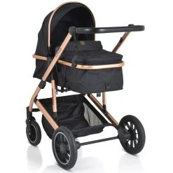 Cangaroo Thira Black 3-in-1 Combi Kinderwagen Incl. Autostoel -KinderReisWereldNederland cangaroo thira black 3 in 1 combi kinderwagen 4