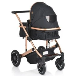 Cangaroo Thira Black 3-in-1 Combi Kinderwagen Incl. Autostoel -KinderReisWereldNederland cangaroo thira black 3 in 1 combi kinderwagen 6