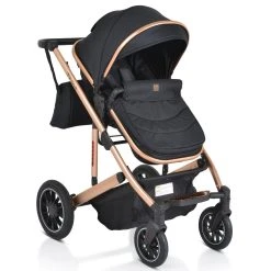 Cangaroo Thira Black 3-in-1 Combi Kinderwagen Incl. Autostoel -KinderReisWereldNederland cangaroo thira black 3 in 1 combi kinderwagen 7