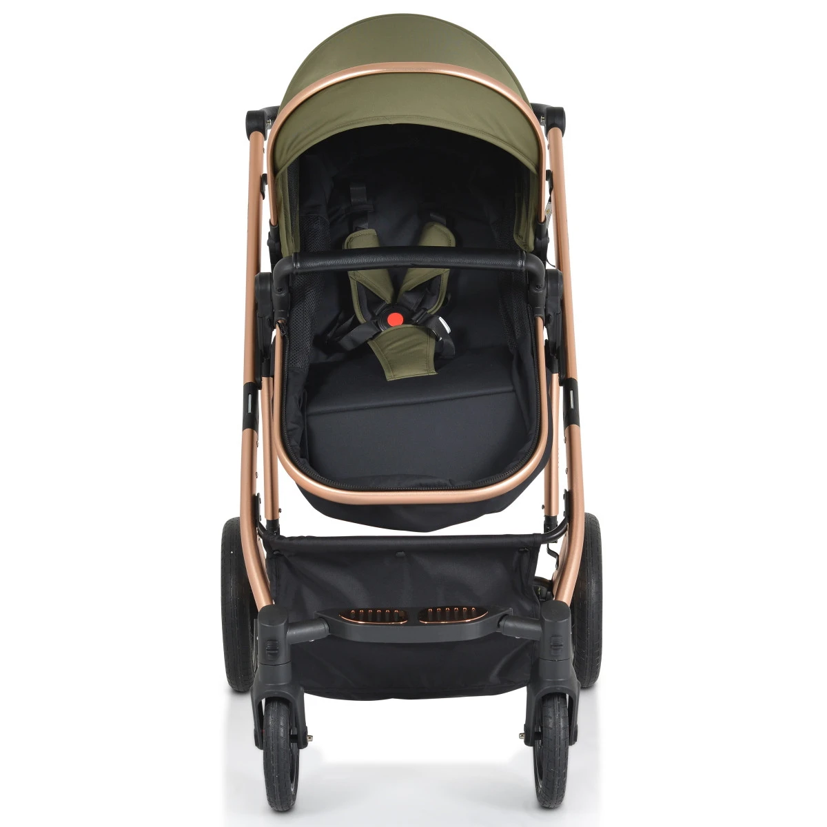 Cangaroo Thira Green 3-in-1 Combi Kinderwagen Incl. Autostoel 10 Cangaroo Thira Green 3-in-1 Combi Kinderwagen Incl. Autostoel - Afbeelding 10
