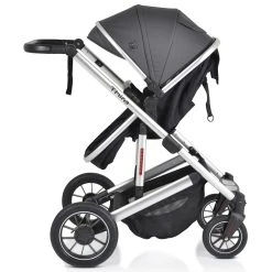 Cangaroo Thira Grey 3-in-1 Combi Kinderwagen Incl. Autostoel -KinderReisWereldNederland cangaroo thira grey 3 in 1 combi kinderwagen 11