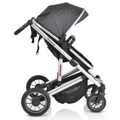 Cangaroo Thira Grey 3-in-1 Combi Kinderwagen Incl. Autostoel -KinderReisWereldNederland cangaroo thira grey 3 in 1 combi kinderwagen 14