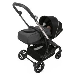 Chicco Pirate Black Babynestje Voor One4Ever Wandelwagen 607968442 -KinderReisWereldNederland chicco pirate black babynestje voor one4ever wandelwagen 607968442 3