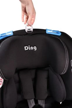 Ding Cruz Black 360° Isofix Autostoel 0-36kg DI-101919 -KinderReisWereldNederland di 101919 ding cruz black handle 1
