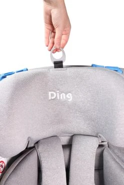 Ding Cruz Light Grey 360° Isofix Autostoel 0-36kg DI-101921 -KinderReisWereldNederland di 101921 ding cruz light grey handle